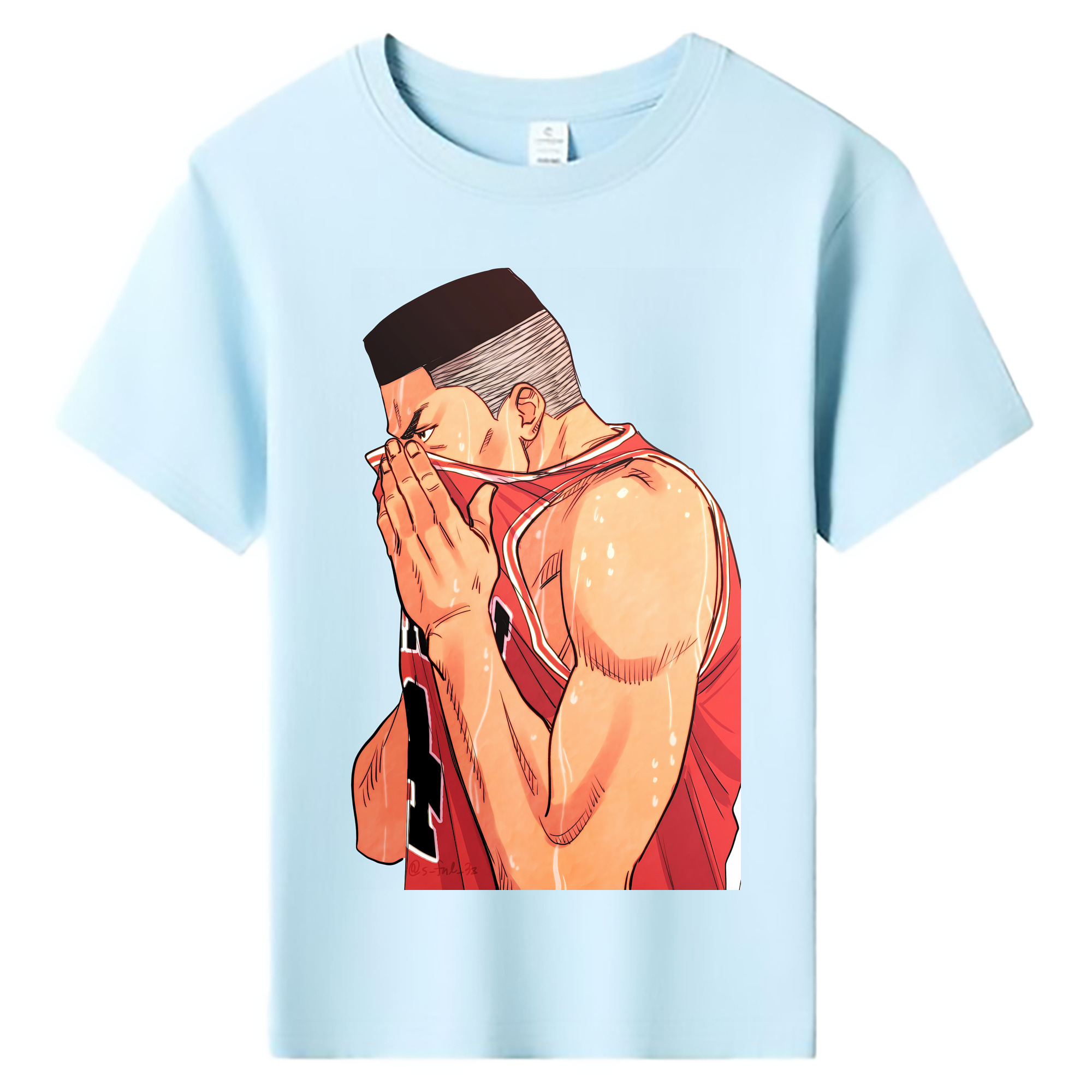 （画像用） SLAM DUNK／スラムダンク 綿100％キッズTシャツ（フロントプリント）